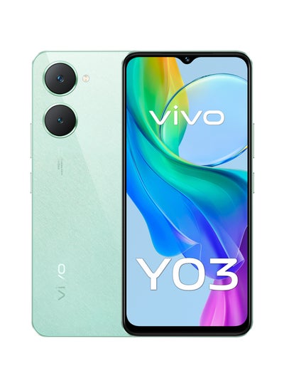 Buy Y03 4G Dual SIM Gem Green 4GB RAM 128GB 5000Mah - Middle East Version in Saudi Arabia