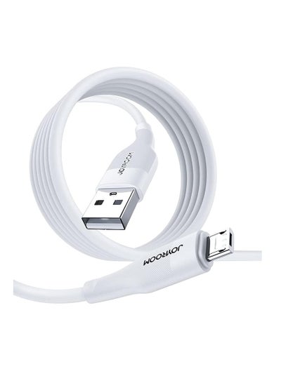 اشتري 3A Fast Charging Micro Cable 1m, S-1030M12 White في مصر