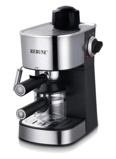 Buy Espresso Machine 240 ml 800 W RE-6-021 Silver in Saudi Arabia