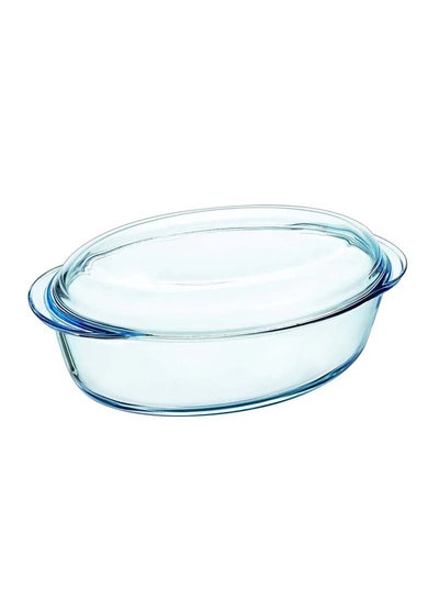Buy Pyrex- Wow Essential Casseroles Oval 4L 459A000-N CLEAR 4Liters in Egypt