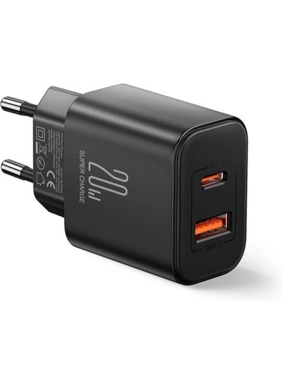 Buy JR-TCF05 20W PD+QC Charger (EU) - Black in Egypt