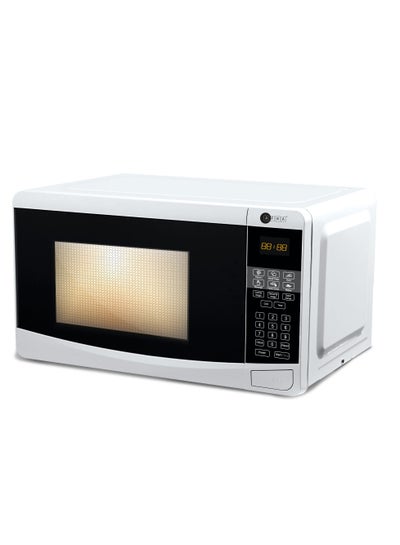 اشتري AFRA Microwave Oven, 20L, With Digital Control, 700W - Multiple Power Levels, Compact Design With Oven Grill And Quick Defrost Feature, ESMA, ROHS, CB Certified, AF-2070MWWT, With 2 Years Warranty 20 L 700 W AF-2070MWWT White في الامارات