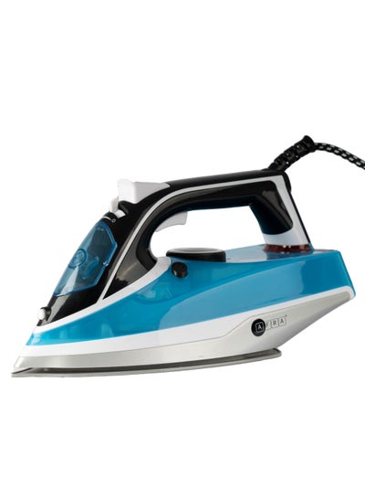 Buy AFRA Steam Iron, 2200 W, Ceramic Coat Soleplate, Heat Distribution, Fast Heat-Up, Double Safety, White/Grey/Blue, G-MARK, ESMA, ROHS, and CB Certified, AF-2200IRBL, with 2 years Warranty 1.3 kg 2200 W AF-2200IRBL Blue in UAE