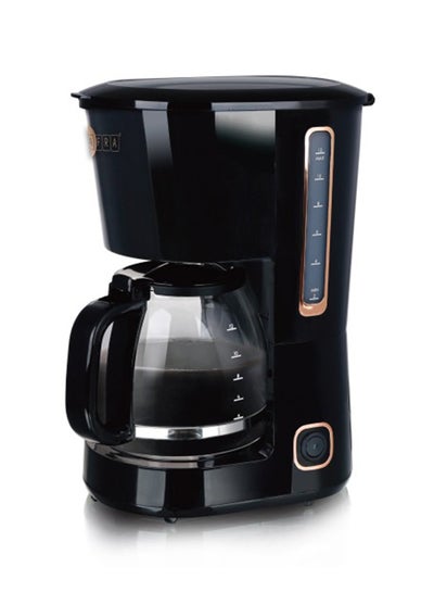 Buy AFRA Coffee Maker, 1.5L Capacity, 750W, Anti-Drip, Removable Filter, Automatic Shut Off, G-Mark, ESMA, RoHS, CB certified, AF-15750CMKBL, 2 Years Warranty 1.5 L 750 W AF-15750CMKBL Black in UAE