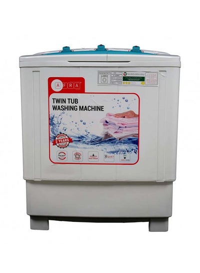 Buy Washing Machine Top Load 75 Kg Twin Tub Semi-Automatic Freestanding Compact Design Durable Plastic Housing Washing G-Mark Esma Rohs And CB Certified 2 Years Warranty 7.5 kg 360 W AF-7552WMWT White in UAE