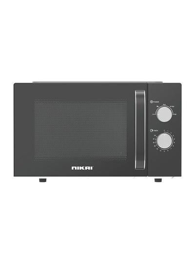 Buy 30 Liter Microwave Oven, 5 Power Levels including Defrost, 900 Watts, 35 Mins Cooking Timer, Pull Handle Door, Manual 30 L 900 W NMO3010MX Black in Saudi Arabia