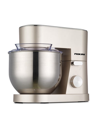 اشتري Stand Mixer 6 Speed With Pulse And 3 Mixing Modes 1000 W NSM500A Gold في السعودية