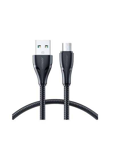 اشتري كابل بيانات شحن سريع ميكرو USB-A بقوة 2.4 أمبير S-UM018A11، بطول 1.2 متر - في مصر