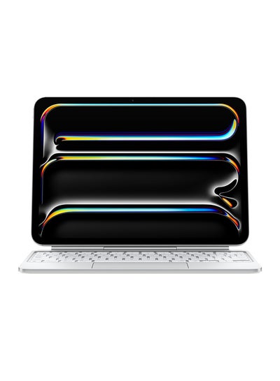 Buy Magic Keyboard For iPad 11‑Inch (M4) International English - White in UAE