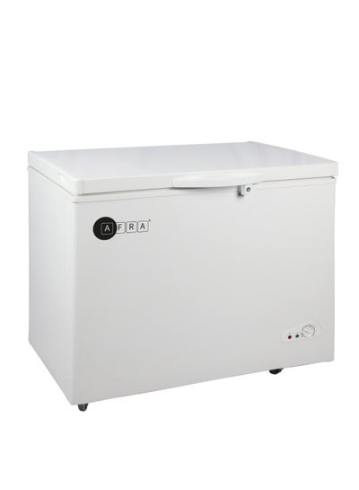 Buy Chest Freezer, 260L Gross Capacity, Defrost, Low Noise, ESMA Approved, 2 Years Warranty 240 W AF-2600CFWT White in UAE