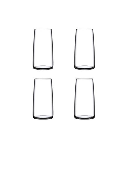 Buy Pasabahce Pinot Long Drink Glass -470ml Set of 4 Cups-Turkey Made Clear in Egypt