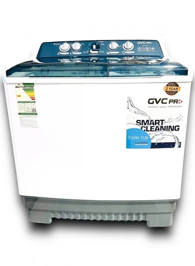 Buy Twin-tub Washing Machine 16 kg 379 kW GVC-18LG White in Saudi Arabia