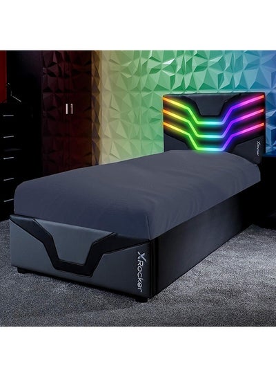 اشتري X Rocker Cosmos RGB LED Bed in a Box - Single Mattress Size 90 x 190 cm في الامارات