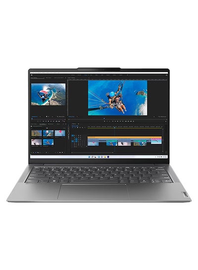 Buy Yoga 6 Laptop With 14-Inch Display, Core i5-1240P Processor/8GB RAM/512GB SSD/Intel UHD Graphics/Windows 11 English Storm Grey in UAE