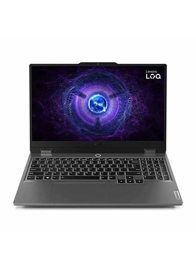 Buy LOQ Laptop With 15.6-Inch Display, Core i5-12450HX Processor/12GB RAM/512GB SSD/4GB GeForce RTX 2050 Graphics Card/Windows 11 English Luna Grey in UAE