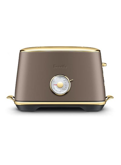 Buy The Toast Select Luxe Brass 2 Slice Toaster 1000 W BTA735PMB/AU Portobello Mushroom Brass in UAE