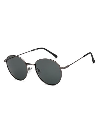 Buy Full Rim Round All-Time Hits Branded Latest And Stylish Sunglasses Polarized And 100% UV Protected Unisex Medium VC S13137 in UAE