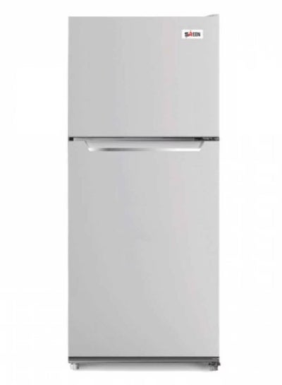 اشتري Two-Door Refrigerator 12.3 feet With No Frost Feature SRTM-452NF Silver في السعودية