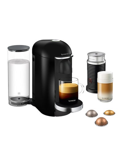 Buy Vertuo Plus Coffee Machine Bundle 19 Bar 1.1 L 240 W GCB2-GB-BK-NE1+3694BK Black in Saudi Arabia