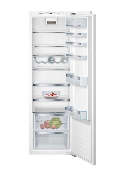 اشتري Series 6 Built-in Refrigerator 319 Liter with flat hinge 90 W KIR81AF30U Built-in fridge White في مصر