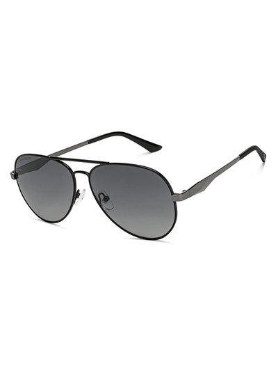 اشتري Full Rim Pilot Stylish & Premium Sunglasses 100% UV Protected Unisex Wide JJ S16501-C3 في الامارات