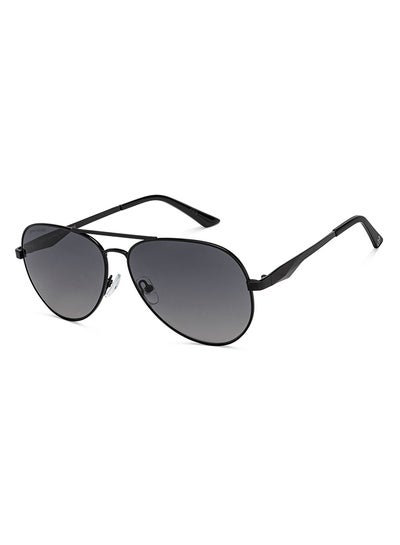 Buy Full Rim Pilot Stylish & Premium Sunglasses 100% UV Protected Unisex Wide JJ S16501 in UAE