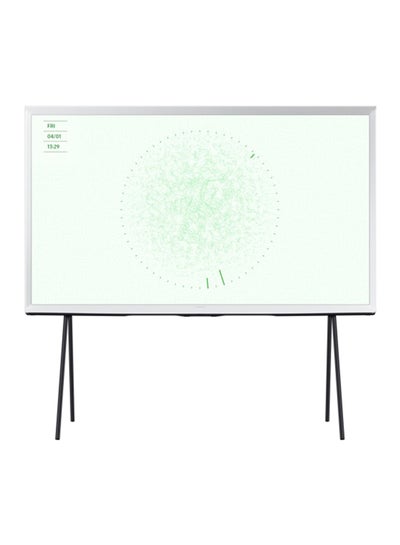 Buy The Serif Smart TV, Lifestyle TV, 65 Inch, 2024,International Verison, 360 All Round Design, Matte Display, Detachable Stand, Tizen OS, Cloud QA65LS01DAUXZN QA65LS01D Cloud White in UAE