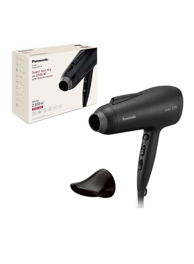 Buy Ionic Hair Dryer With Powerful Airflow, 6 Airflow Settings, Heat Protection And Concentrator Nozzle Eh-Ne85-K685 2300W Black in UAE