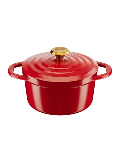 Buy Tefal Air Cooking Pot 20 cm Red in UAE