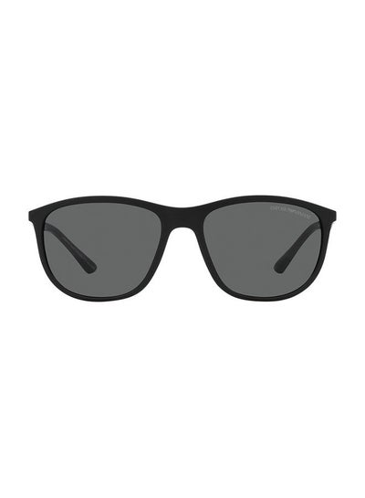 Buy Men's Full Rim Square Sunglasses 0EA4201 58 500187 in Egypt