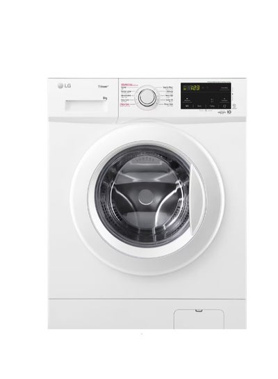 اشتري 8kg Washing Machine, Direct Drive 8 kg F4J3TYL3W White في الامارات