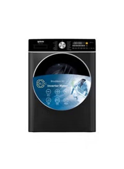 Buy Front Load Automatic Washing Machine 10 kg SRWM-10DFS Silver in Saudi Arabia