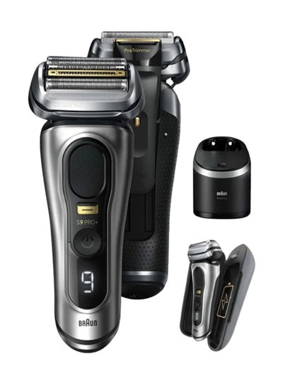 Buy Series 9 Pro+ Electric Shaver, Wet And Dry With 6-In-1 Smartcare Center And Powercase Silver in UAE