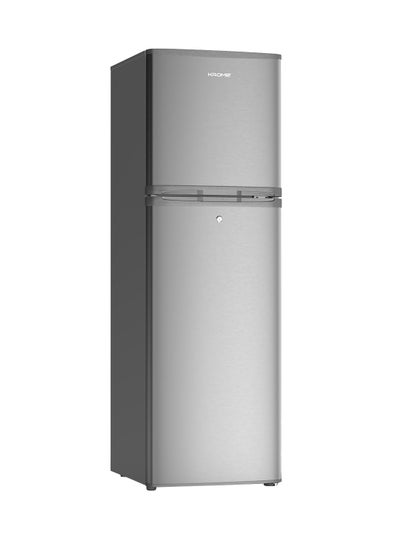 Buy 180L Gross,Net 138L, Double Door Top Mounted Refrigerator, Manual De- Frost, Mechanical Control System, Interior Light, Metallic Finish, Lock And Key, 10 Year Compressor Warranty 180 L KR-RDC 180IH INOX in UAE