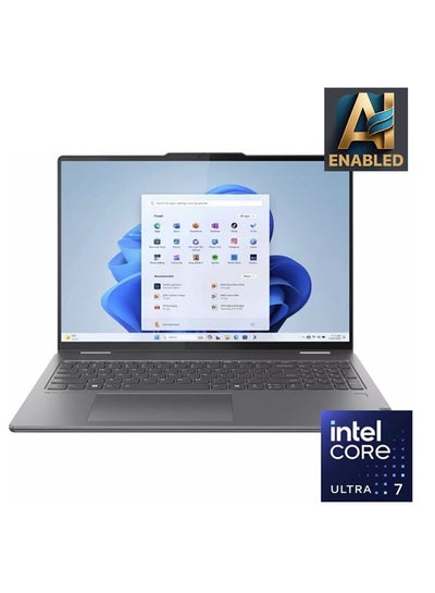 اشتري Yoga 7i 2-in-1 Laptop 16" Touchscreen Core Ultra 7 Processor/16GB RAM/1TB SSD/Window 11 Home English Strom Grey في الامارات