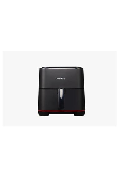 اشتري Sharp 5 Liters Air Fryer With 8 Cook Menus Color Black Model-KF-AF50RT 5 L 1450 W KF-AF50RT black في مصر