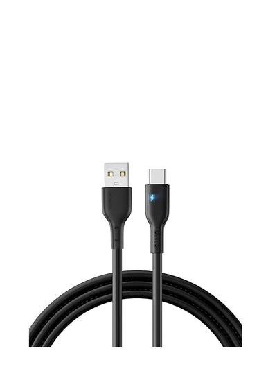 Buy USB-A To Type-C Cable Fast Charging Data Cable 2m 3A (S-UC027A13) - BLACK in Egypt