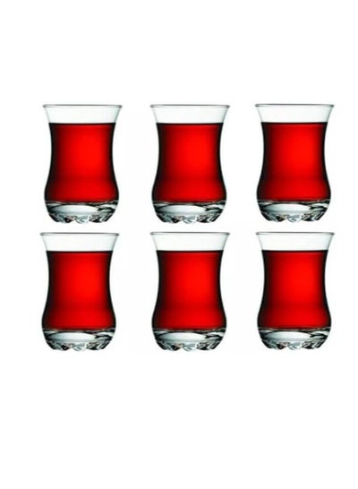 Buy Pasabahce Sylvana Estekana (110ml) Set of 6 Cups Clear in Egypt