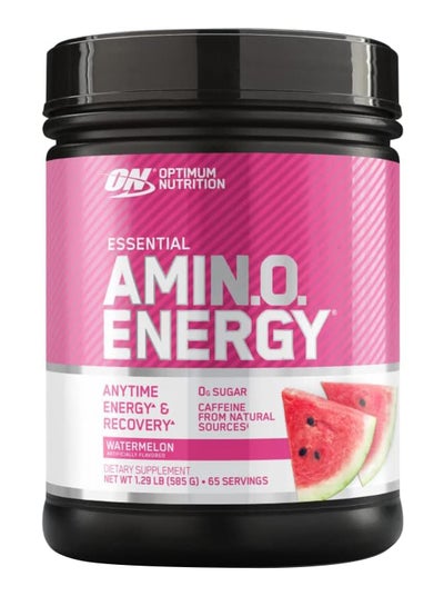 Buy Amino Energy - Pre Workout With Green Tea, Bcaa, Amino Acids, Keto Friendly, Green Coffee Extract, 0 Grams of Sugar, Anytime Energy Powder - Watermelon - 585 gm, 65 Servings in UAE