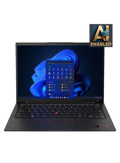 اشتري شاشة ThinkPad X1 Carbon Gen 12 مقاس 14 بوصة، معالج ULTRA 7 155U/ذاكرة وصول عشوائي سعة 16 جيجابايت/محرك أقراص SSD سعة 1 تيرابايت/بطاقة رسومات Intel Iris XE/Windows 11 Pro في الامارات