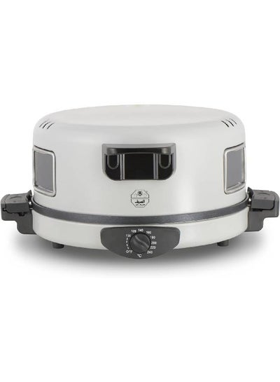 Buy Electric Bread Maker Multi-Use With Variable Plates And Non-Stick Surface 30 cm 1600 W E064002 White in Saudi Arabia