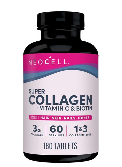 Buy Super Collagen C Plus Biotin 180 Tabs in Saudi Arabia