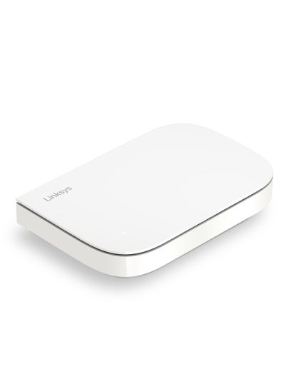 اشتري راوتر Velop Micro Mesh WiFi 6 ثنائي النطاق AX3000 - نظام Cognitive Mesh بسرعة جيجابت حقيقية تبلغ 2.5 جيجابت في الثانية، إعداد بسيط، تغطية تصل إلى 2000 قدم مربع وما يصل إلى 75 جهازًا - 1 × راوتر في الامارات