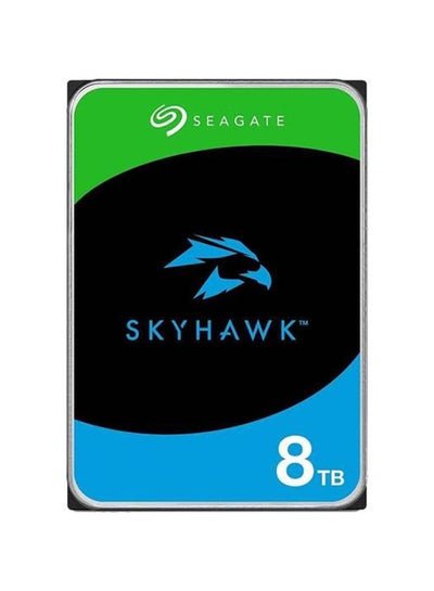 Buy 8TB SkyHawk Surveillance SATA III 3.5" Internal Hard Drive, 256MB Cache, 5400 RPM, Up to 180 MB/s Sustained Transfer Rates, 1 Million Hours MTBF, Supports up to 64 HD Cameras | ST8000VX010 8 TB in UAE