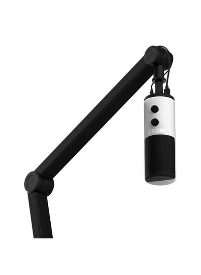 اشتري Boom Arm Low Noise Microphone, Thread US Standard 5/8", Discreetly Store USB & XLR Cables, Smooth and Silent, Cable Channel Covers, Black | AP-BOOMA-B1 في الامارات