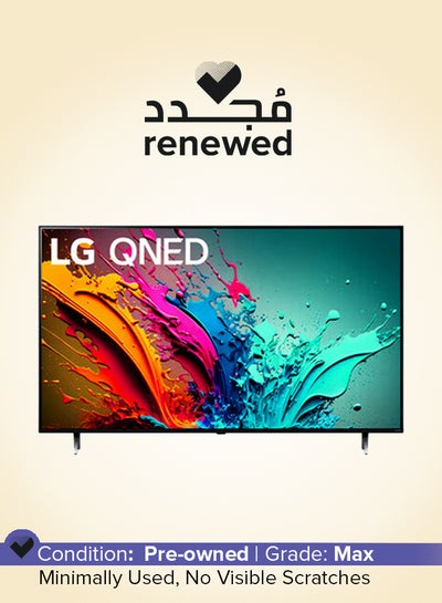 Buy Renewed - 43-Inch Smart QNED TV 4K 43QNED75 Black in UAE