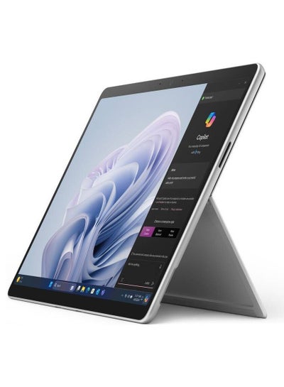 اشتري جهاز لوحي Surface Pro 10 2 في 1، شاشة LCD تعمل باللمس مقاس 13 بوصة (2880 × 1920)، Intel Core Ultra 7 165U، ذاكرة الوصول العشوائي 16 جيجابايت، 512 جيجابايت SSD، Intel Graphics، Wi-Fi فقط، مكبر صوت 2x 2 وات، Win11Pro في الامارات