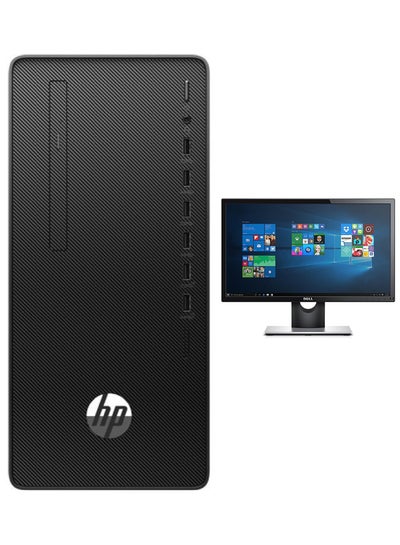 اشتري 290 Tower PC, Core i5-12400  Processor/16GB RAM/1TB SSD/Intel UHD 600 Graphics/Windows 11 With Keyboard-Mouse 2GB Vga + Monitor 22 Inch Black في السعودية