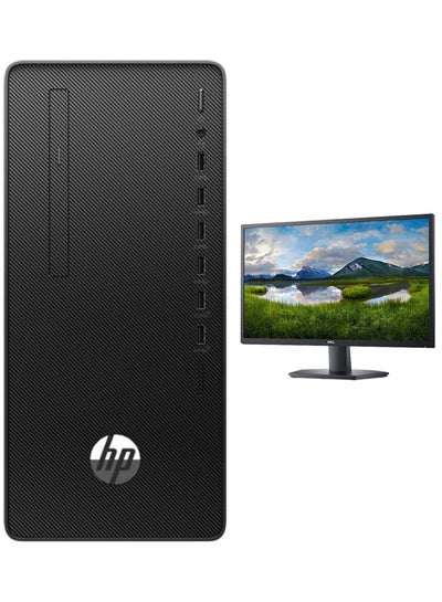 Buy 290 Tower PC, Core i7-12400  Processor/16GB RAM/512GB SSD + 1TB HDD/Intel UHD 600 Graphics/Windows 11 With Keyboard-Mouse 4GB Vga + Monitor 27 Inch Black in Saudi Arabia