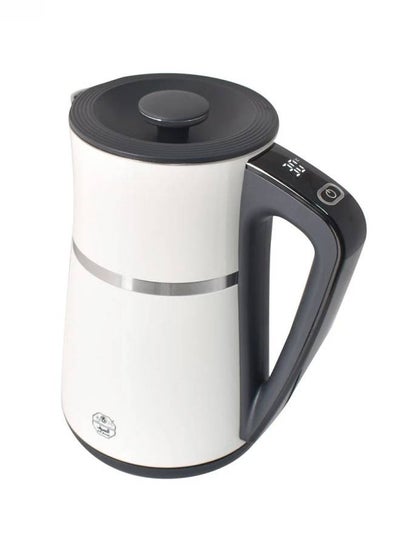 اشتري Digital Electric Water Kettle 1.7 L 2200 W E03237 White في السعودية